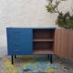 Deep blue sideboard