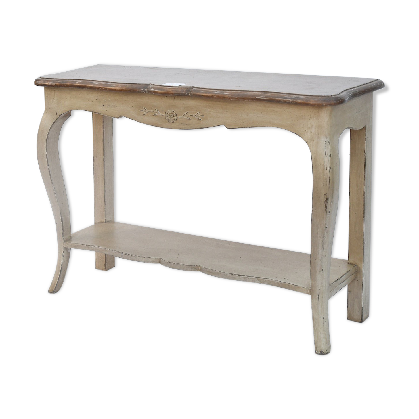 Painted wooden console