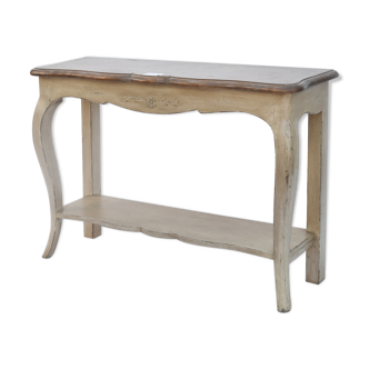 Painted wooden console