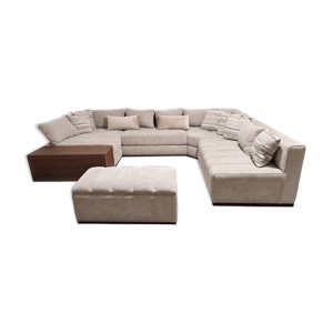 Canapé sur-mesure XXL - tissu