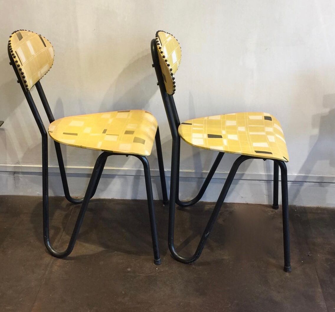 Paire de chaises vintage