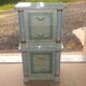 Retro blue bedside table