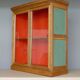 English window painted waxed wood