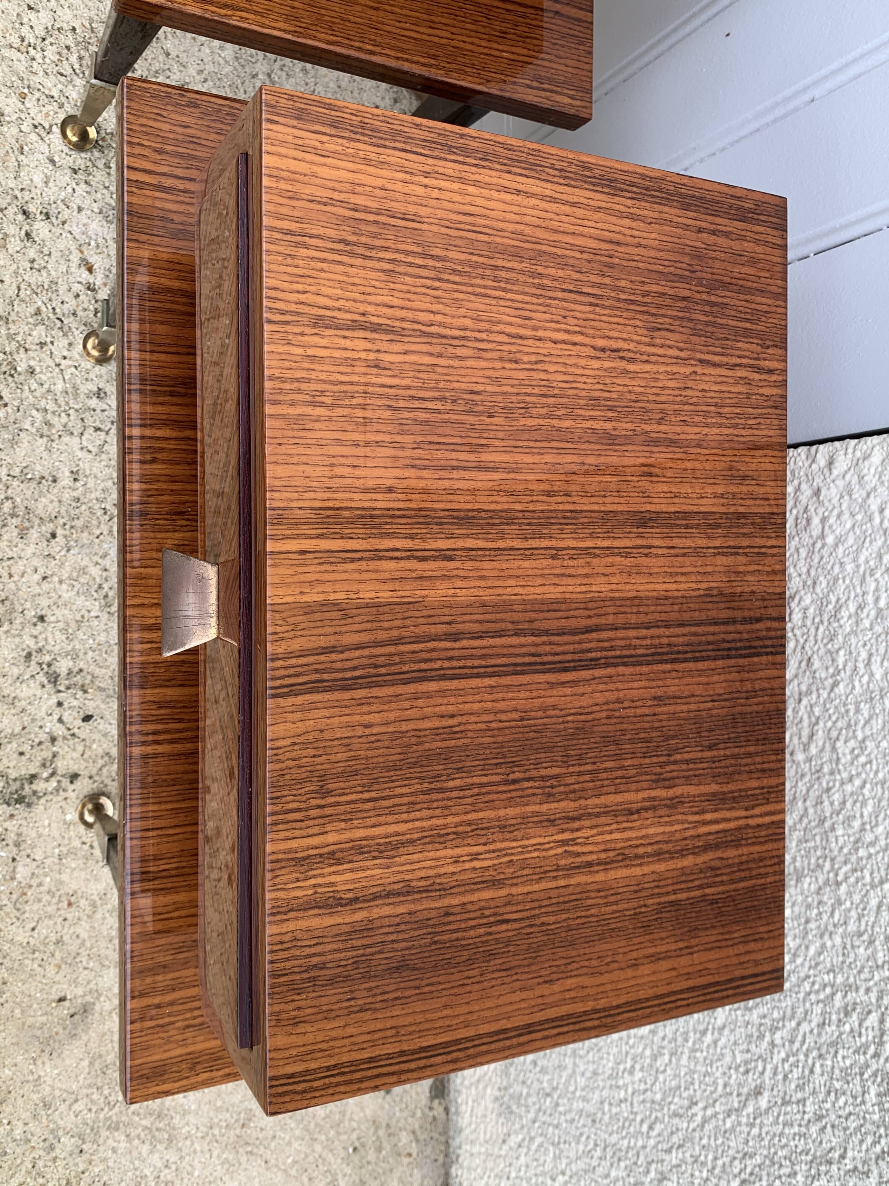 Pair of vintage bedside tables