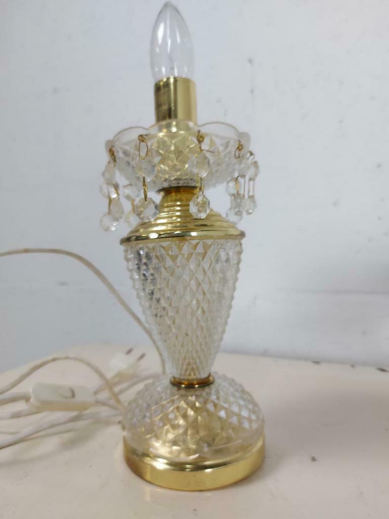 Lampe de table vintage « dorée »