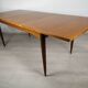 Scandinavian extendable table teak