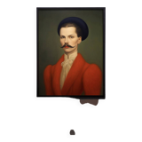 Portrait ancien - série “Les moustachu-e-s”