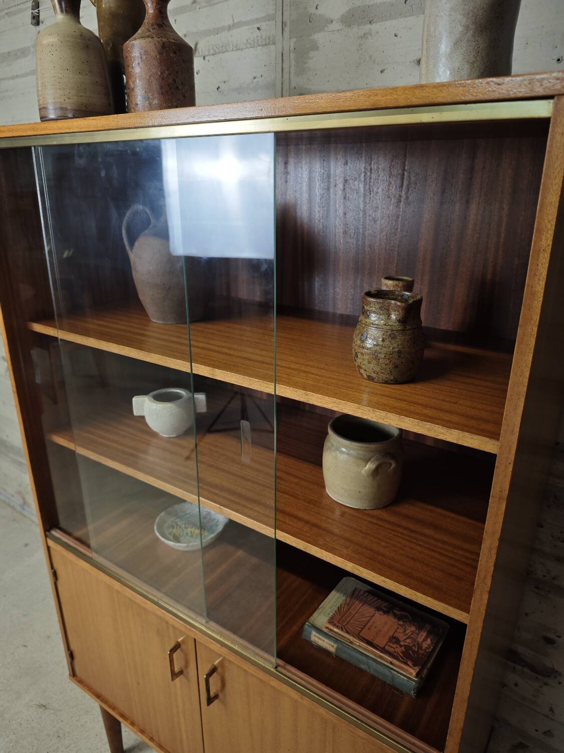 Vintage showcase