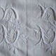 Ancient mestizo sheet embroidered