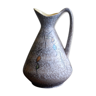 Pitcher Bay CeramicS W Germany 1950s designer Bodo Mans