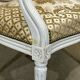 1970s Louis XVI style cabriolet armchair