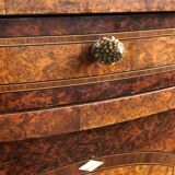 Marquetry bedside table
