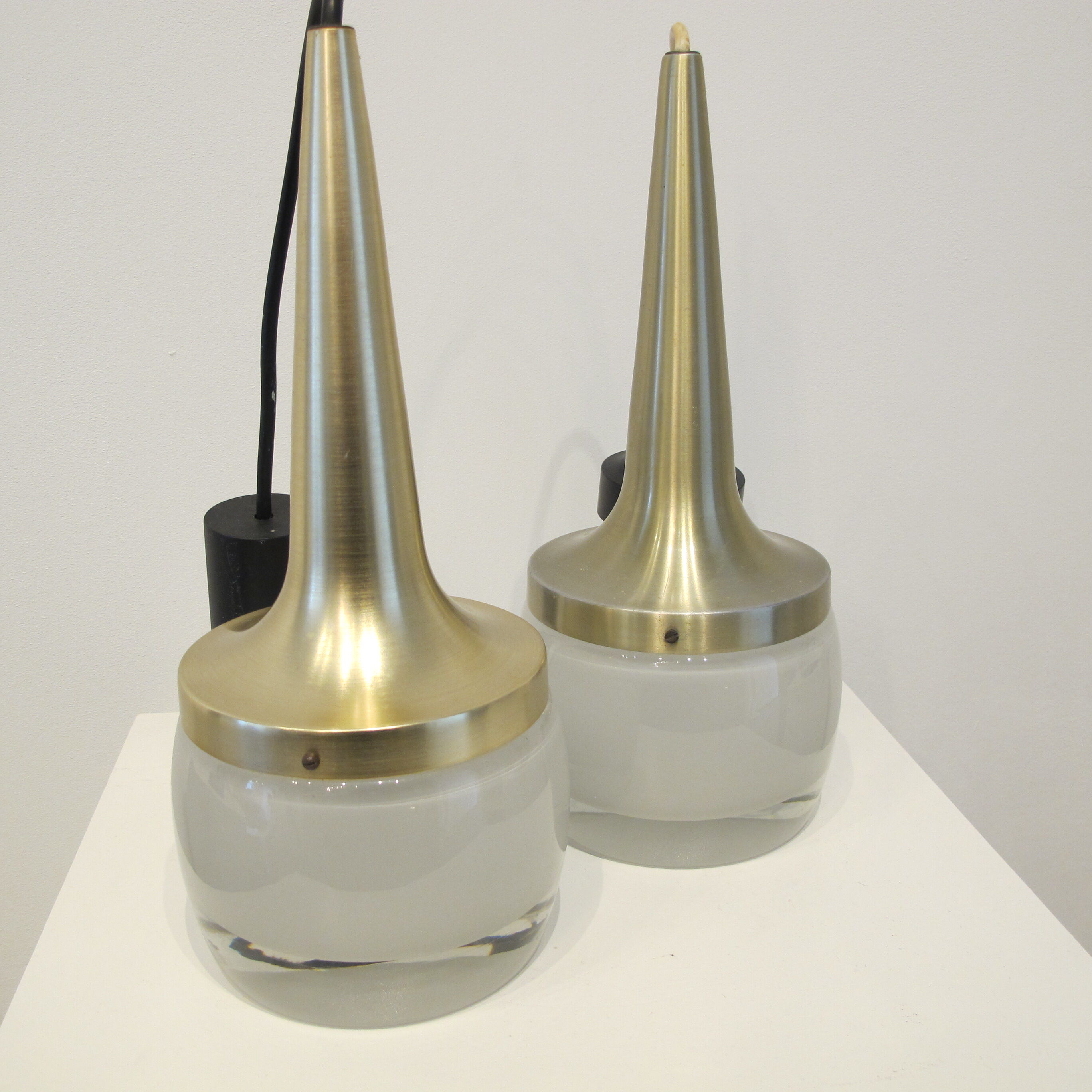 Pair of Suspension lights Staff - 1970