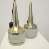 Pair of Suspension lights Staff - 1970