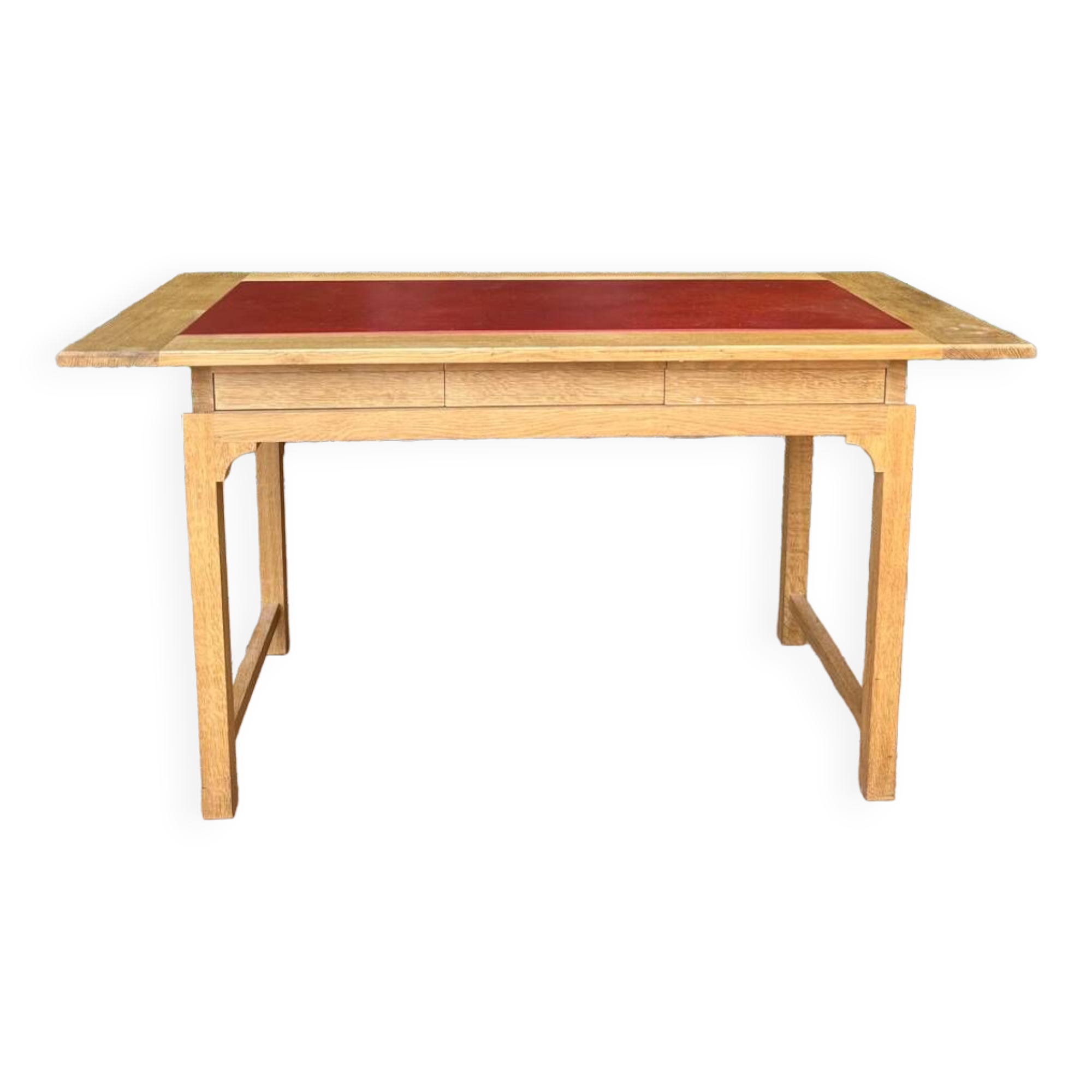 Solid oak design desk 1960