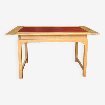 Solid oak design desk 1960