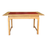 Solid oak design desk 1960