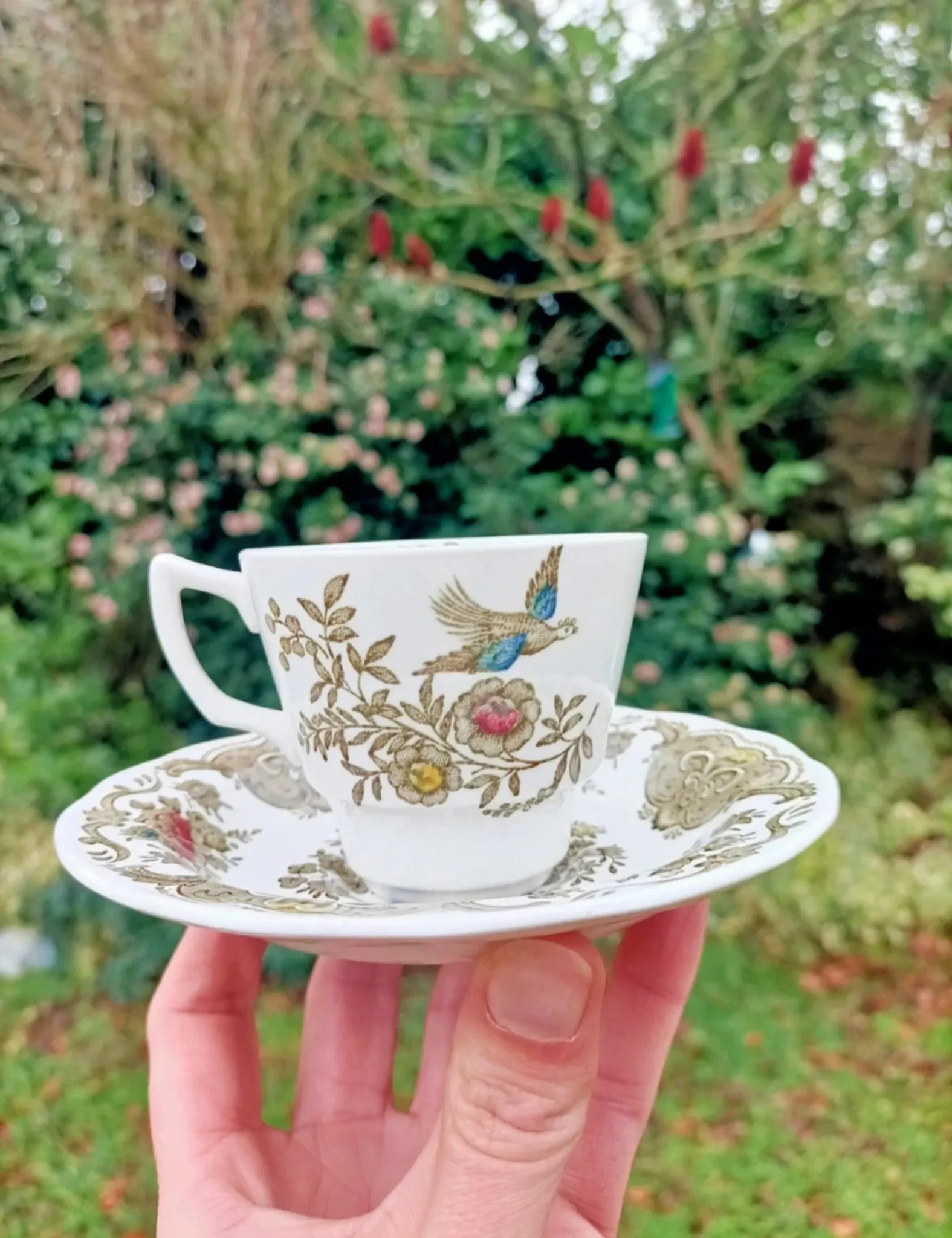 Coffee cup set - England