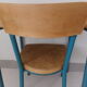 Pupitre de maternelle et sa chaise de la marque Luterma