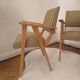 Paire de fauteuils bridge vintage 1950