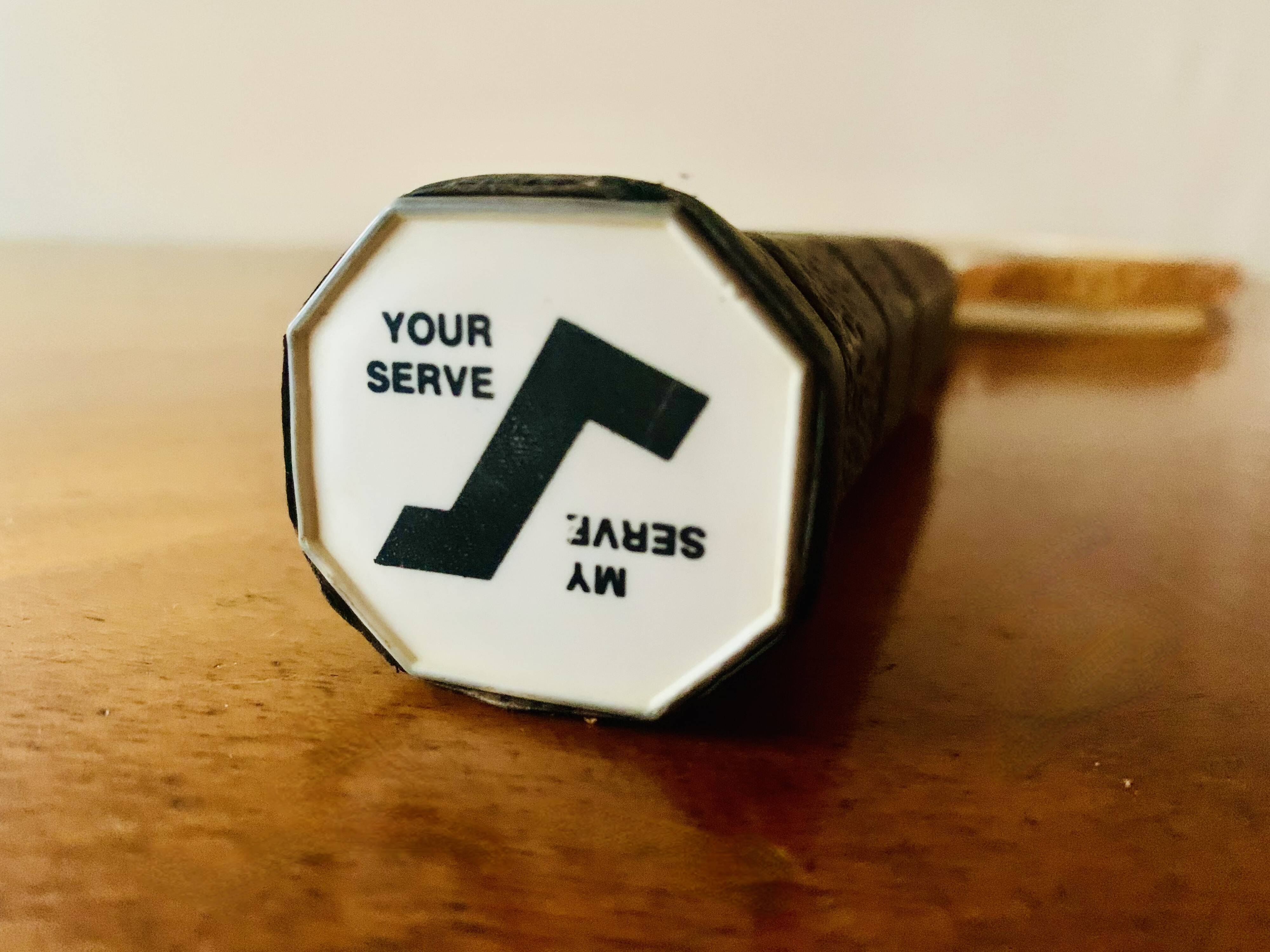 Vintage Snauwaert tennis racket in its case