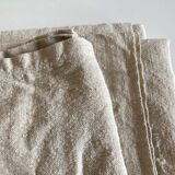 Farm tablecloth 19th in hemp canvas, reserve of trousseau L270cm