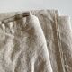 Nappe de ferme 19e en toile de chanvre réserve de trousseau  L270cm