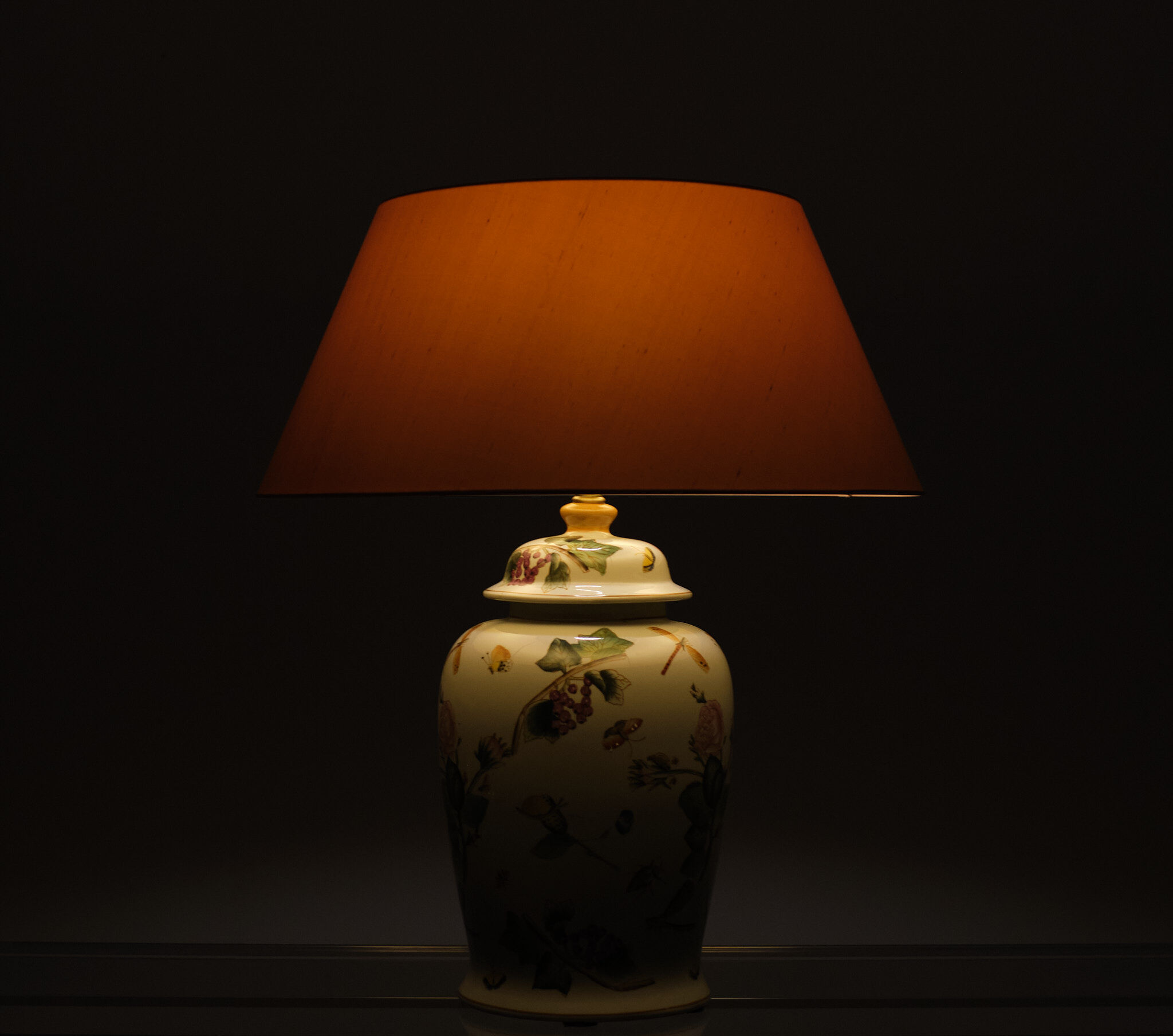 Classic hand-painted table lamp, germany
