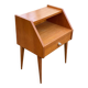 1970s Scandinavian oak bedside table