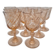 Set of 9 Rosaline mini glasses