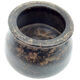 Stone pot antique mortar empty pockets stone pot India