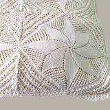 Vintage crochet bedspread for 2 people