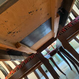 Dining table and 6 Art Deco chairs