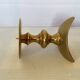 Tripod candlestick in brass