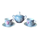 Antique coffee service Victoria China Czechoslovakia 1918-1939 – Art Deco