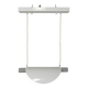 Rare Dijkstra pendant lamp with two wires, 1960s