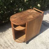 Art deco rolling bar