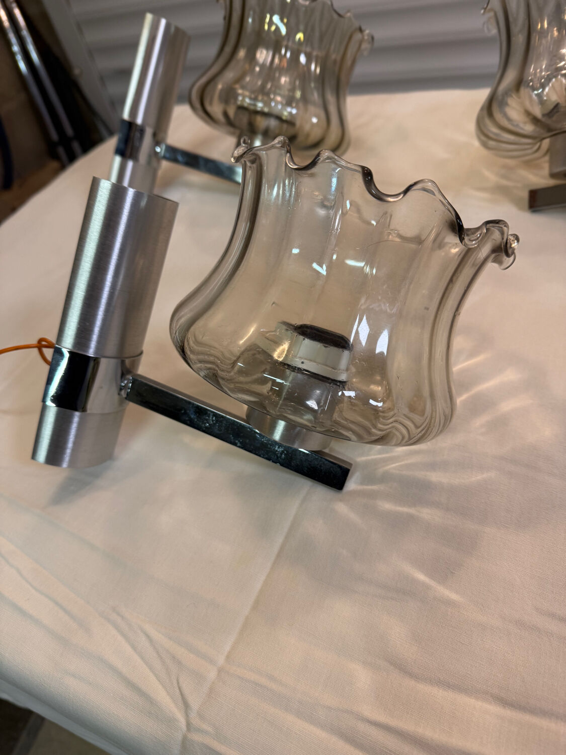 Vintage suspension and wall lights