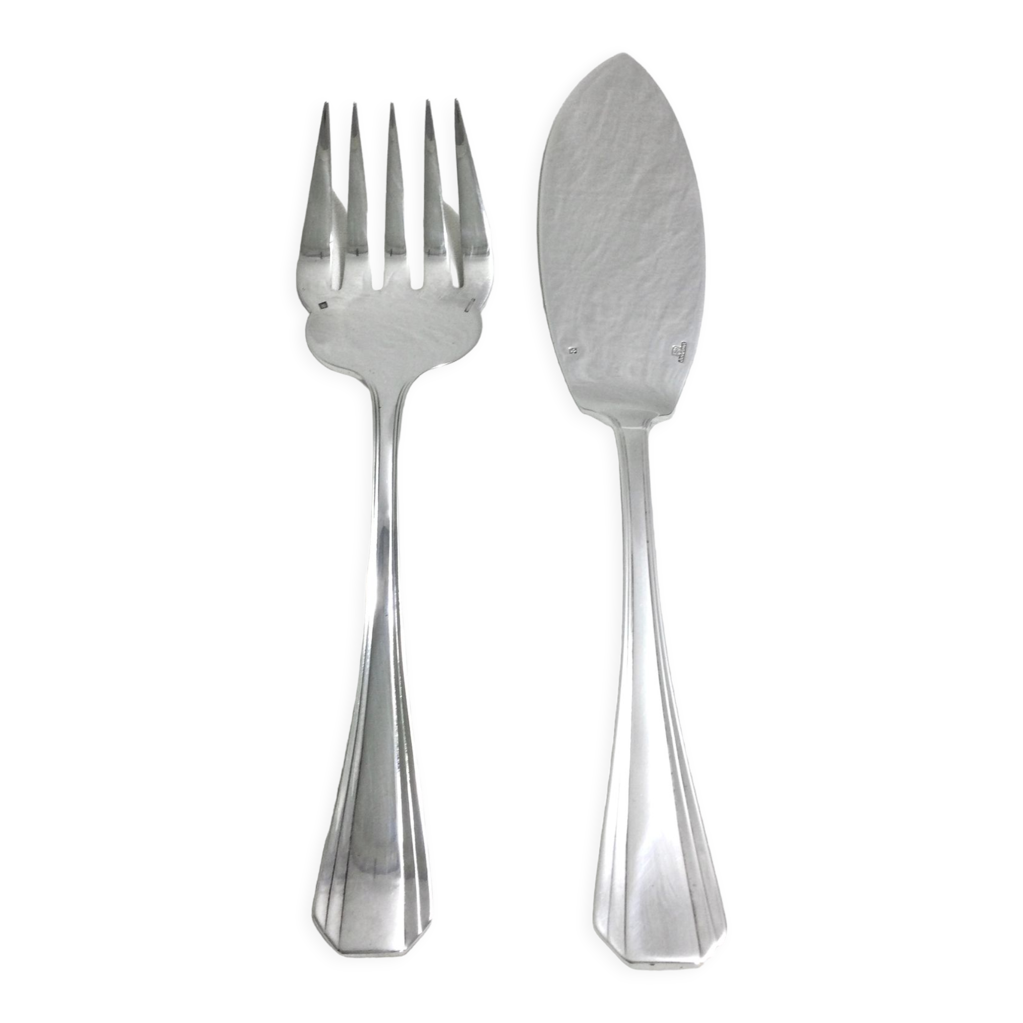 Christofle - Boreal Fish Serving Cutlery