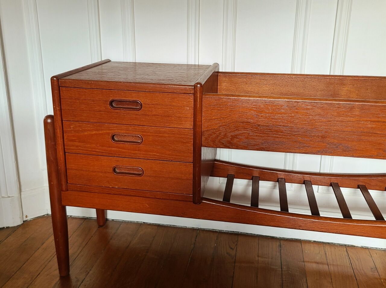 Scandinavian teak planter by Arne Wahl Iversen