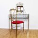 Vintage dressing table and chair Italy 1970