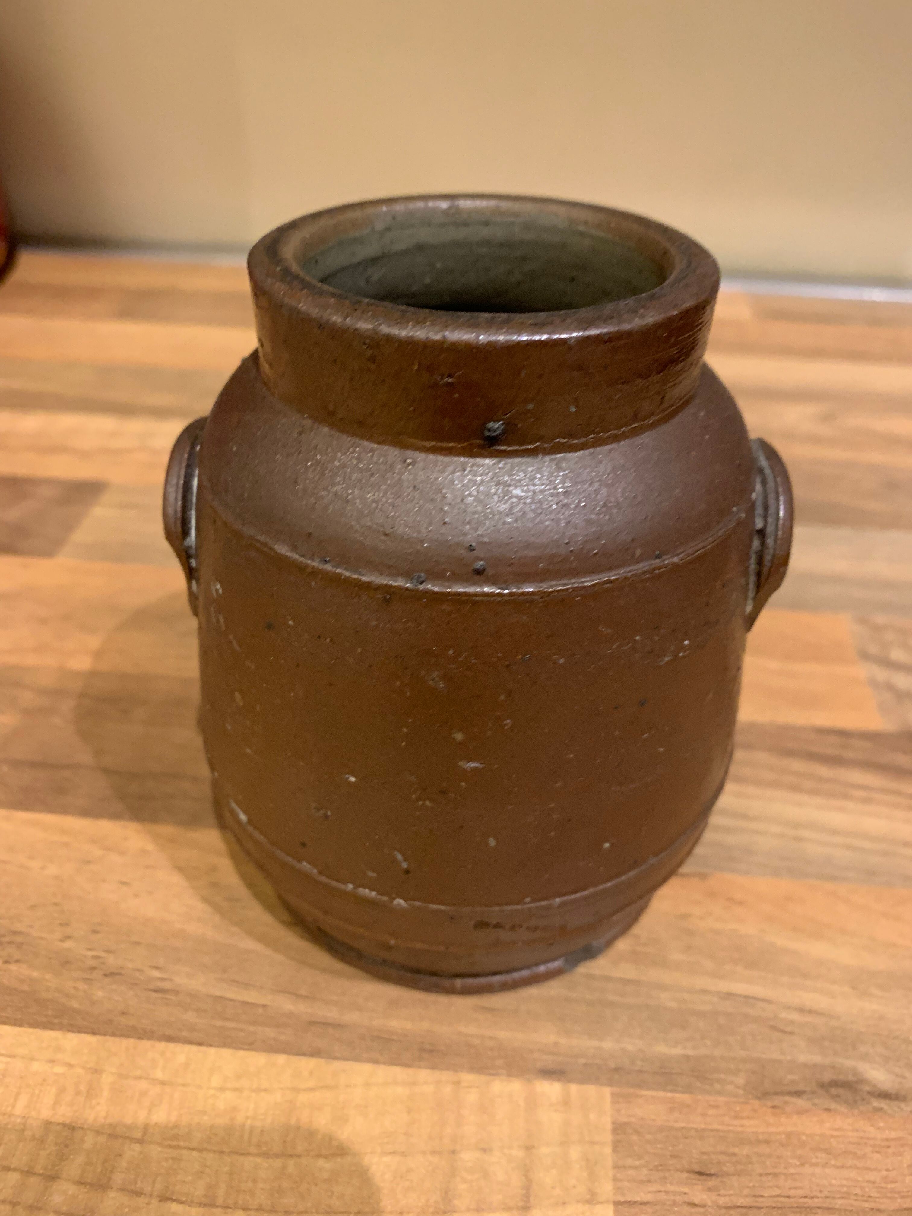Old sandstone pot