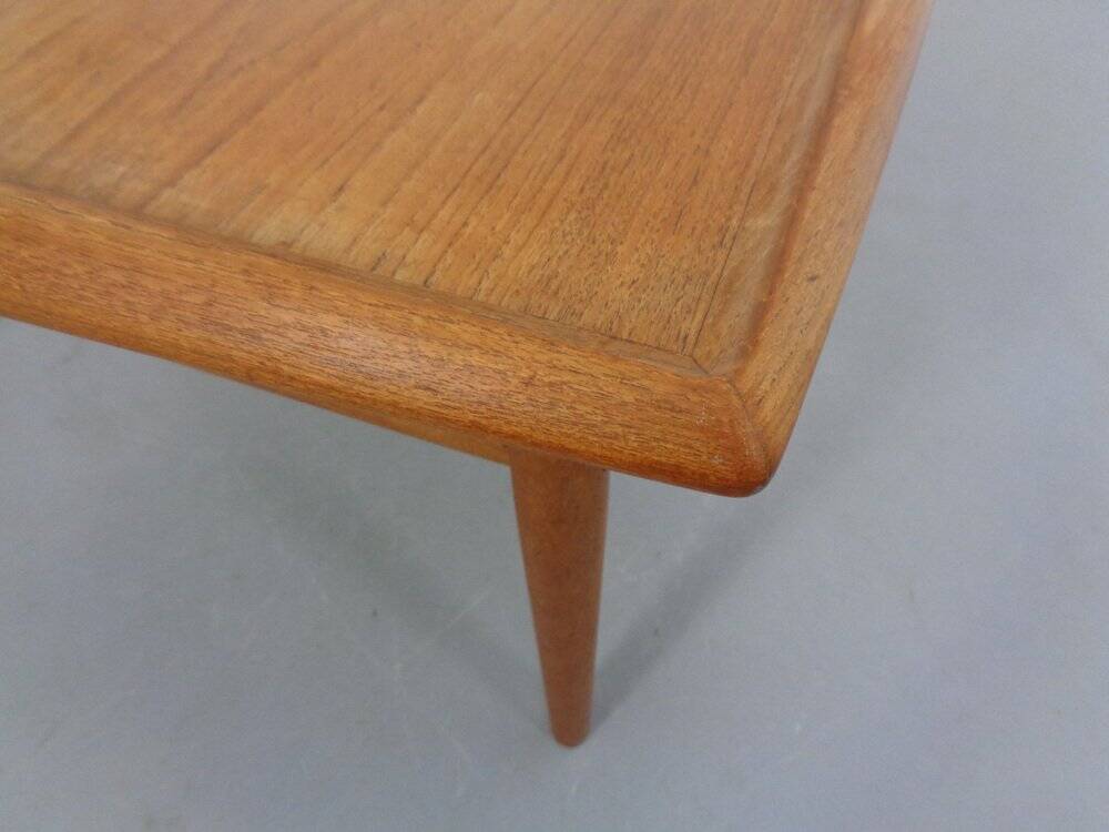 Large Danish Teak Coffee Table by Grete Jalk for Glostrup, 1960s