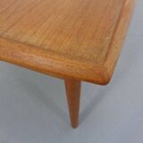 Large Danish Teak Coffee Table by Grete Jalk for Glostrup, 1960s