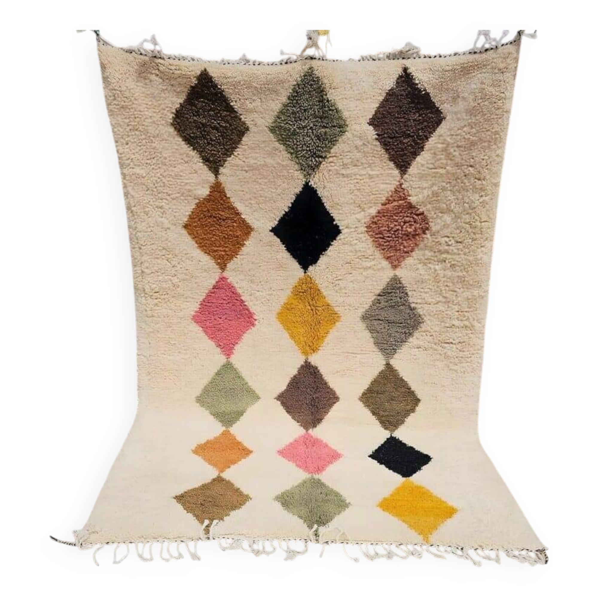 Handmade Beni Mrirt rug size 150 x 250 cm