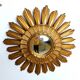 Vintage sunburst mirror, 1960s