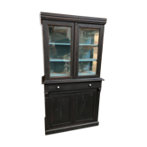 Old showcase patinated