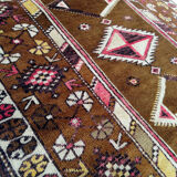 Tapis kazakh kurde ancien 1950 - 125x205cm
