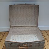 Old cardboard suitcase