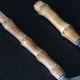 Plough and cheese knife with bamboo handle, 50s